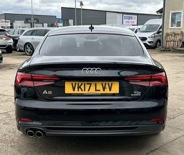 Audi A5 2.0 Tdi S Line Sportback S Tronic Quatt VK17LVV Black #6