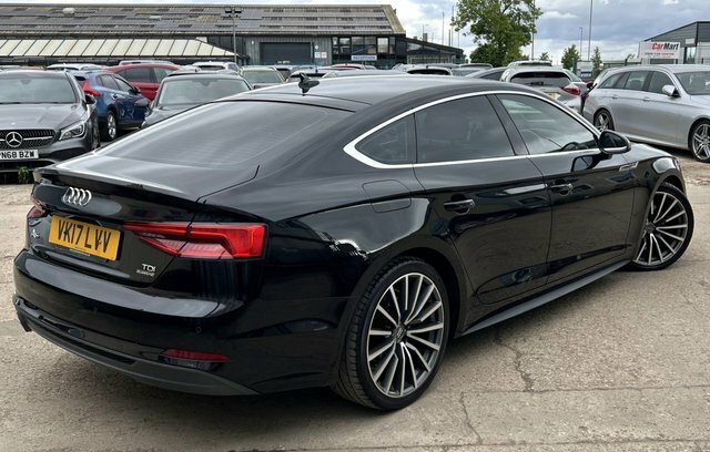 Audi A5 2.0 Tdi S Line Sportback S Tronic Quatt VK17LVV Black #3