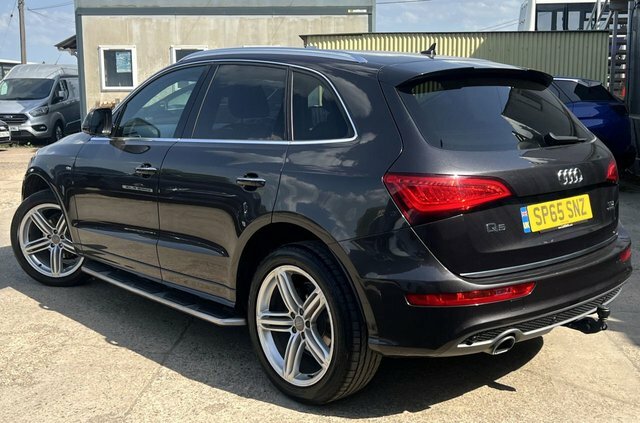Audi Q5 2.0 Tdi S Line Plus Suv S Tronic Quattr SP65SNZ Blue #4