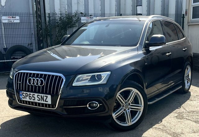 Audi Q5 2.0 Tdi S Line Plus Suv S Tronic Quattr SP65SNZ Blue #2