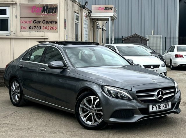 Mercedes-Benz C Class 1.6 C200d Sport Premium Saloon G-tron Grey