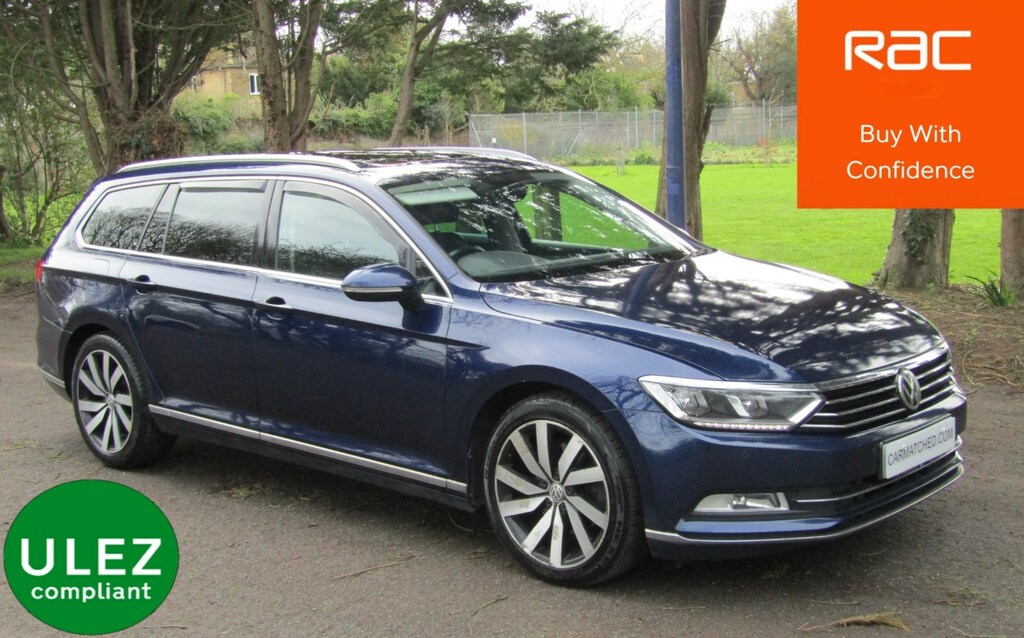 Volkswagen Passat 1.6 Tdi Gt Dsg Panoramic Roof Blue