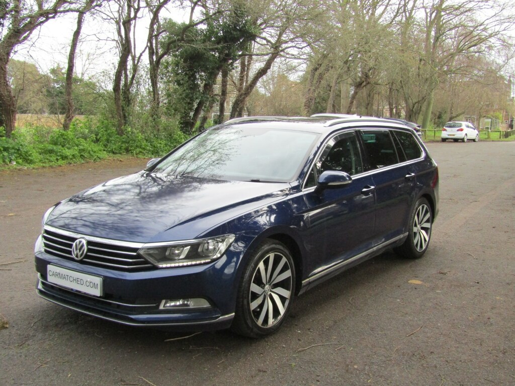 Volkswagen Passat 1.6 Tdi Gt Dsg Panoramic Roof GF18RHJ Blue #6