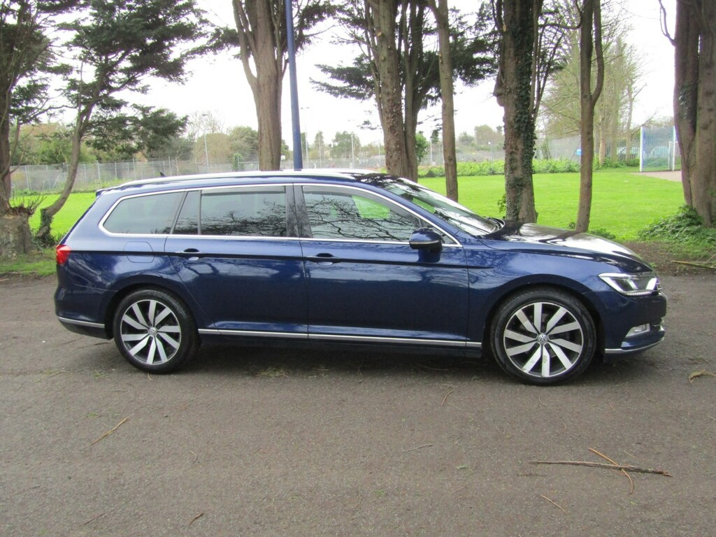 Volkswagen Passat 1.6 Tdi Gt Dsg Panoramic Roof GF18RHJ Blue #3