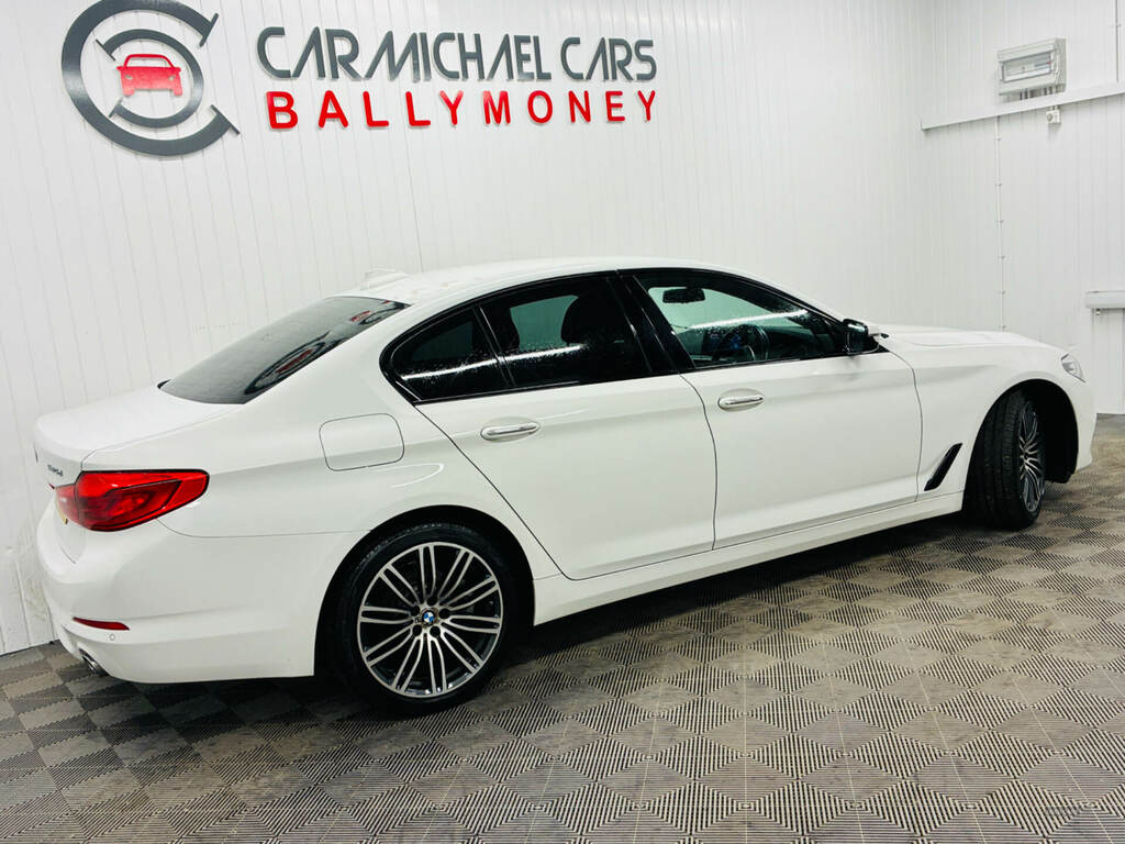 BMW 5 Series 520D Se UIG4835 White #5