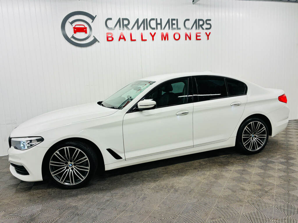 BMW 5 Series 520D Se White