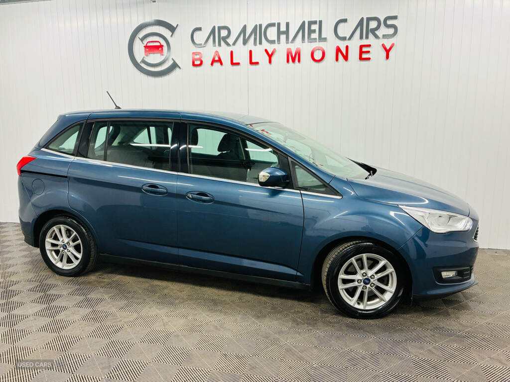 Ford Grand C-Max 1.5 Tdci Zetec XUI3173 Blue #6