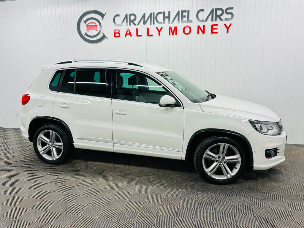 Volkswagen Tiguan 2.0 Tdi Bluemotion Tech R-line SL63GKK White #5