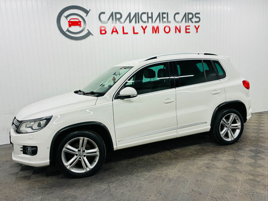 Volkswagen Tiguan 2.0 Tdi Bluemotion Tech R-line White