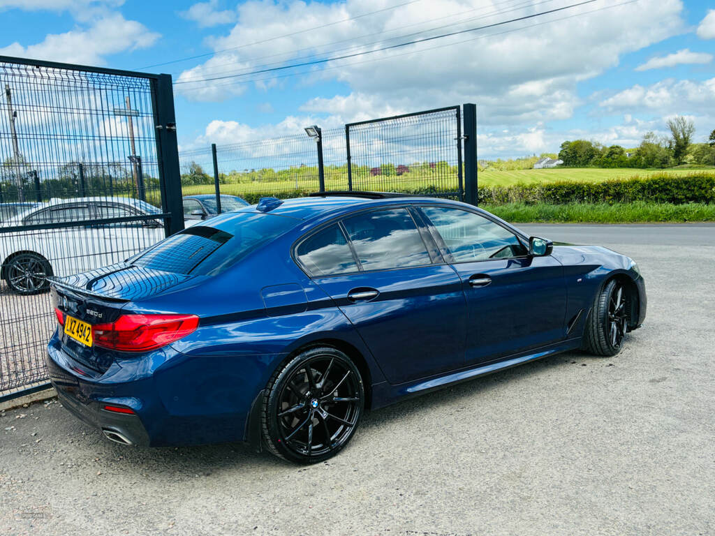 BMW 5 Series 520D Xdrive M Sport LXZ4942 Blue #5