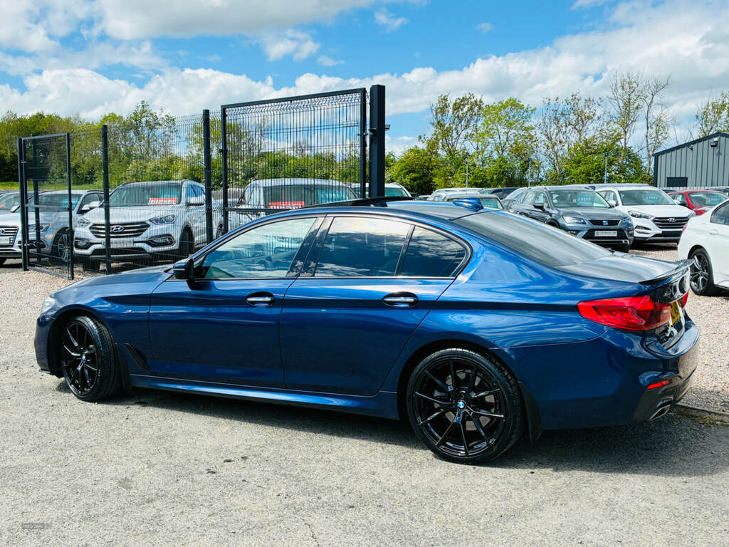 BMW 5 Series 520D Xdrive M Sport LXZ4942 Blue #6