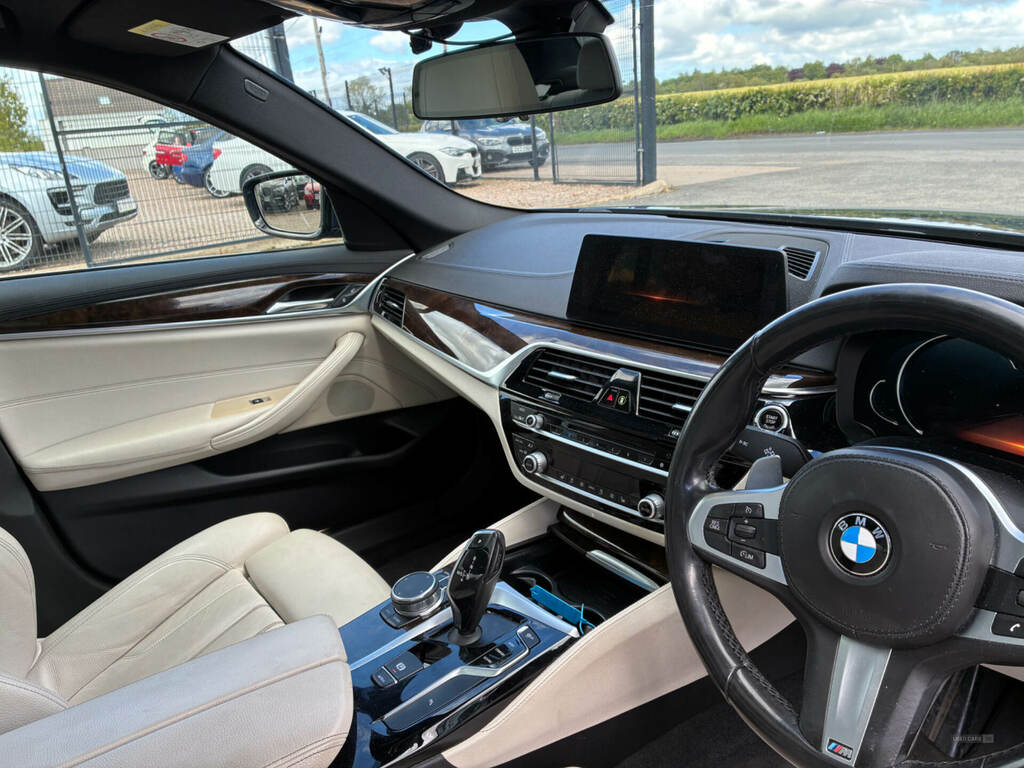 BMW 5 Series 520D Xdrive M Sport Blue