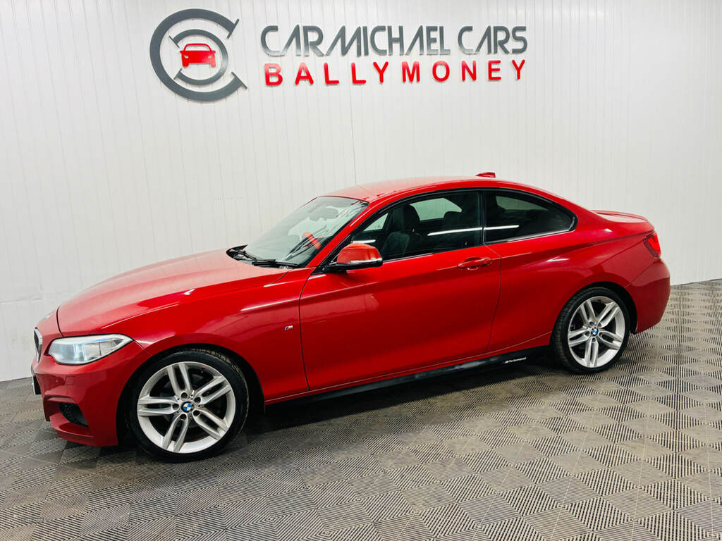 BMW 2 Series 220D M Sport Red