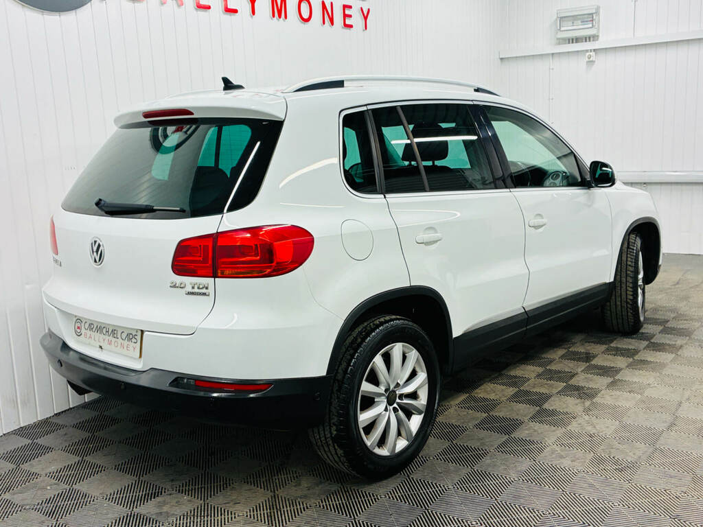 Volkswagen Tiguan 2.0 Tdi Bluemotion Tech Match SB63YGY White #4