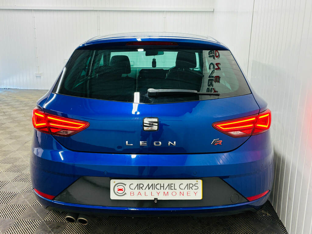 Seat Leon 2.0 Tdi 184 Fr Technology MW17WHC Blue #5