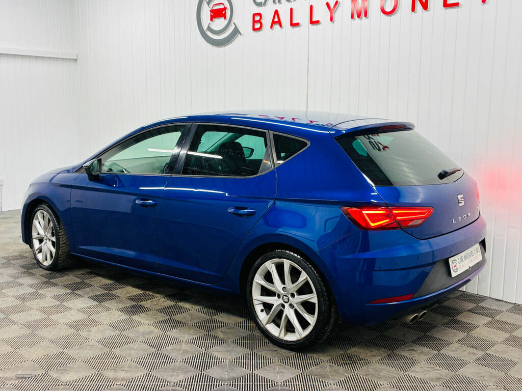 Seat Leon 2.0 Tdi 184 Fr Technology MW17WHC Blue #6
