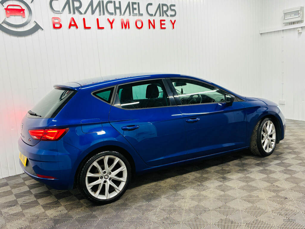 Seat Leon 2.0 Tdi 184 Fr Technology MW17WHC Blue #4