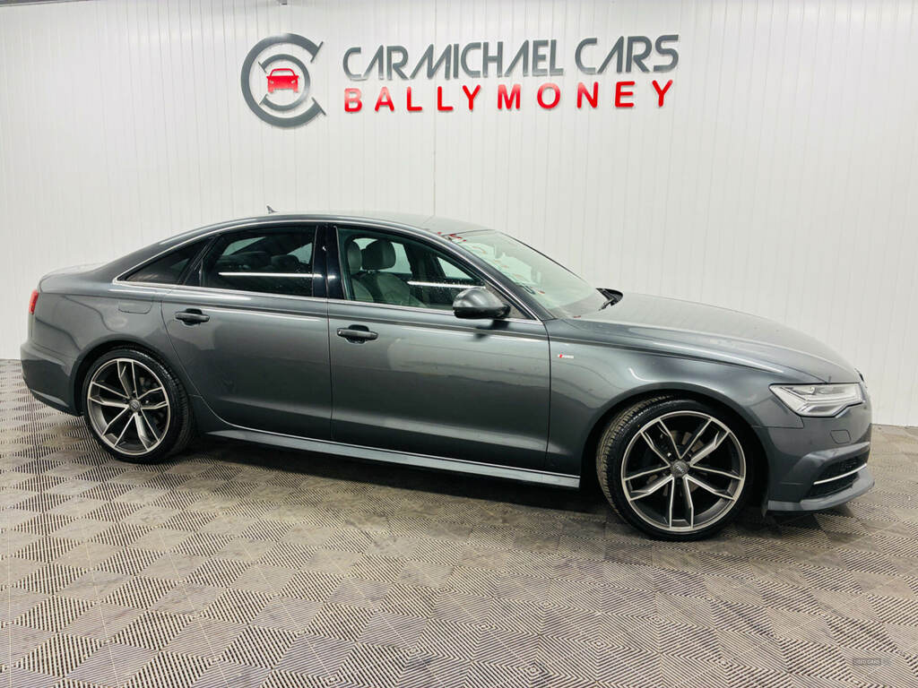 Audi A6 2.0 Tdi Quattro S Line S Tronic BU16OTX Grey #5