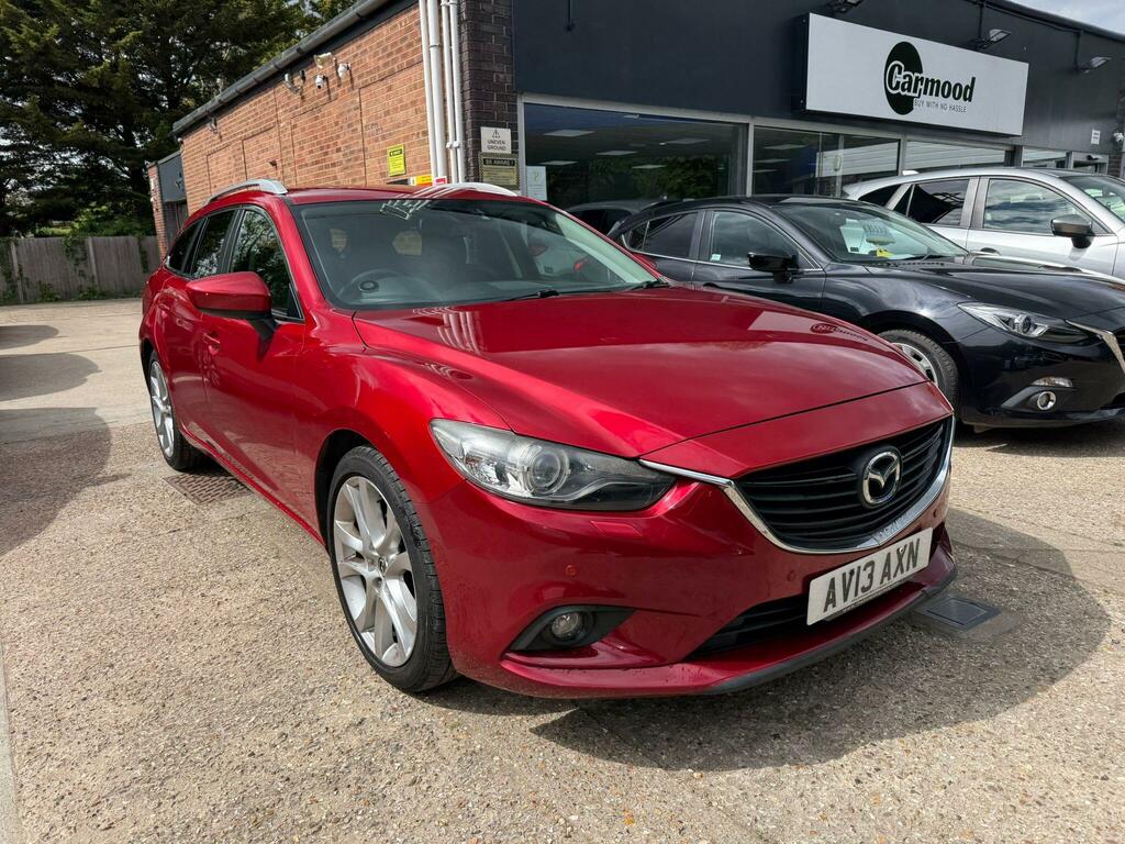Mazda 6 2.0 Skyactiv-g Sport Nav Tourer Euro 5 Ss Red #6