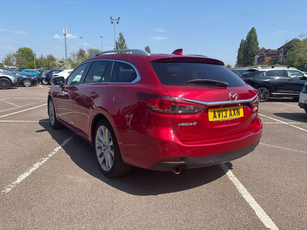 Mazda 6 2.0 Skyactiv-g Sport Nav Tourer Euro 5 Ss Red #4