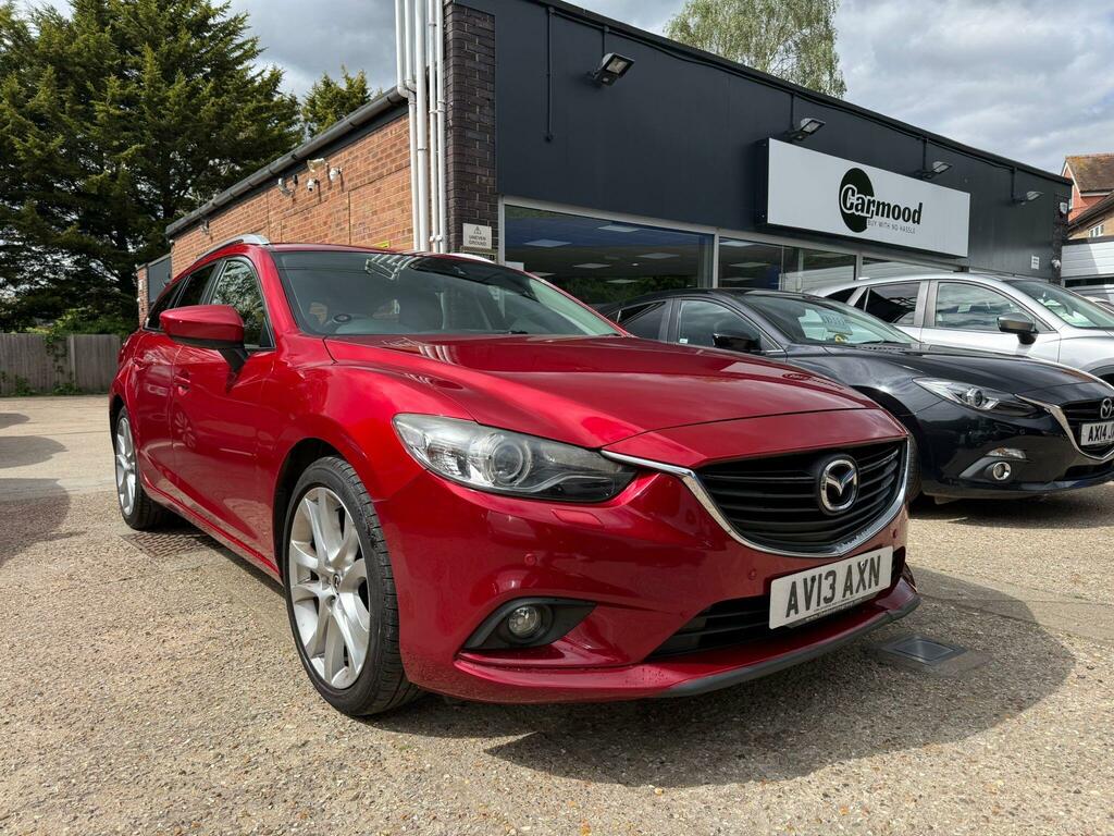 Mazda 6 2.0 Skyactiv-g Sport Nav Tourer Euro 5 Ss Red #5