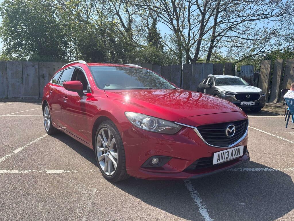 Mazda 6 2.0 Skyactiv-g Sport Nav Tourer Euro 5 Ss Red