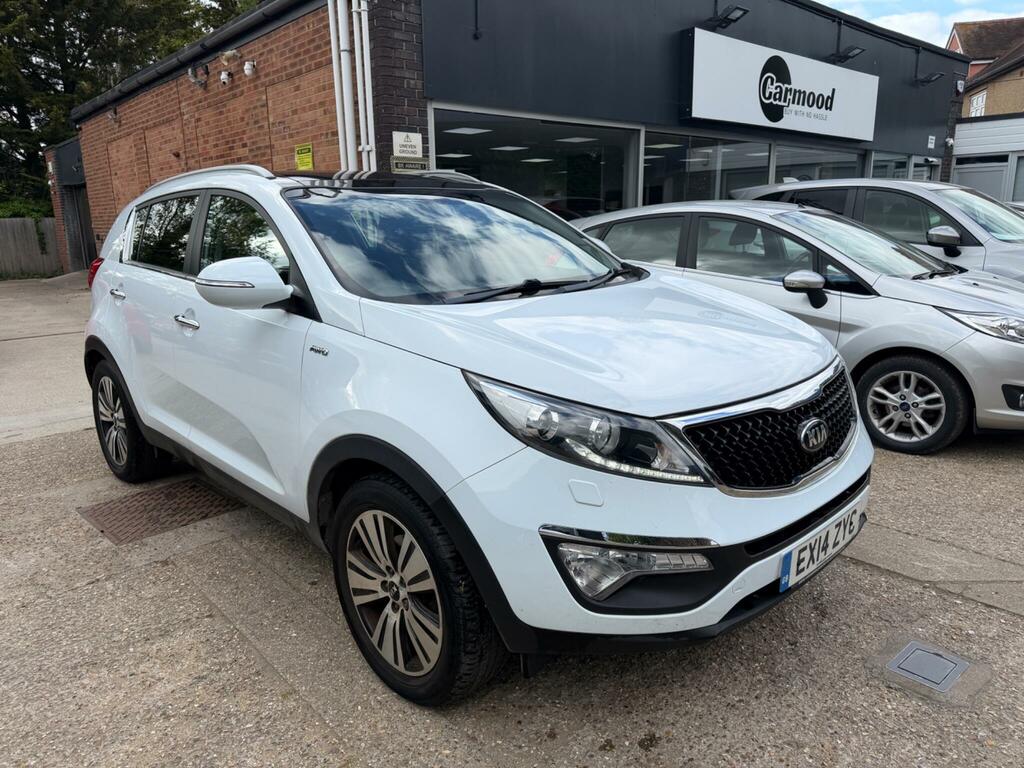 Kia Sportage 2.0 Crdi Kx-3 Awd Euro 5 White #5
