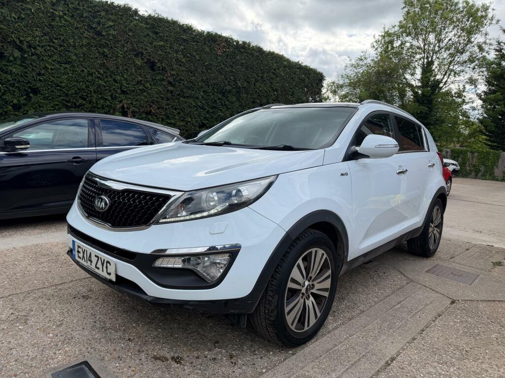 Kia Sportage 2.0 Crdi Kx-3 Awd Euro 5 White #3