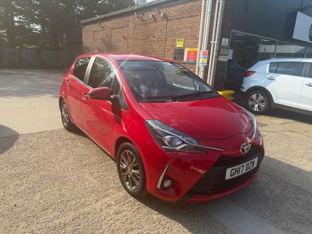 Toyota Yaris 1.5 Vvt-i Icon Cvt Euro 6 Red #5