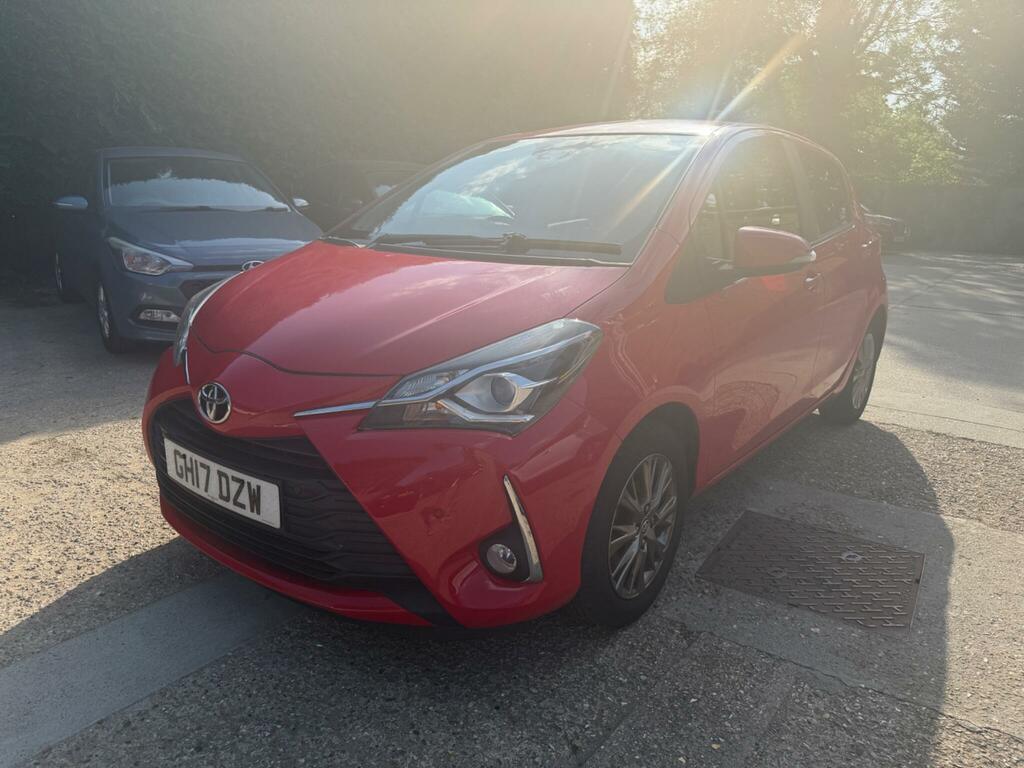 Toyota Yaris 1.5 Vvt-i Icon Cvt Euro 6 Red #3
