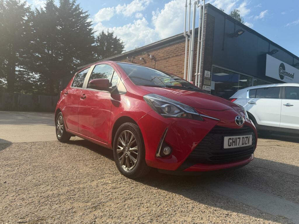 Toyota Yaris 1.5 Vvt-i Icon Cvt Euro 6 Red #6