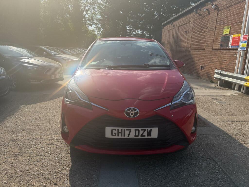 Toyota Yaris 1.5 Vvt-i Icon Cvt Euro 6 Red #2
