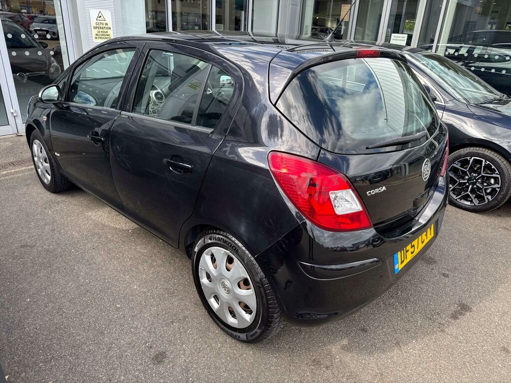 Vauxhall Corsa 1.2I 16V Club DF57CYY Black #3