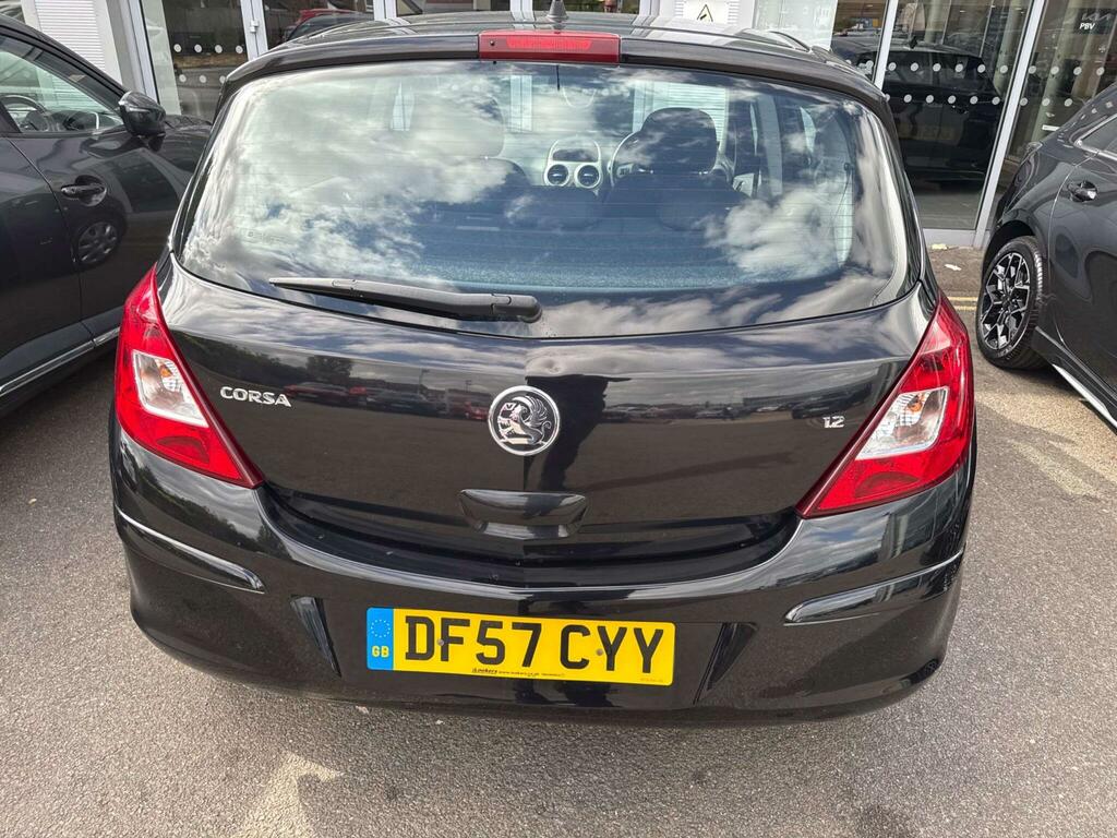 Vauxhall Corsa 1.2I 16V Club DF57CYY Black #4