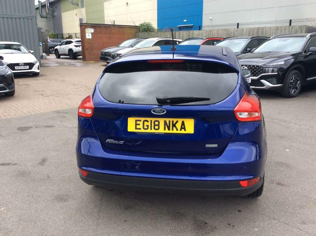 Ford Focus 1.0T Ecoboost Titanium Euro 6 Ss EG18NKA Blue #6