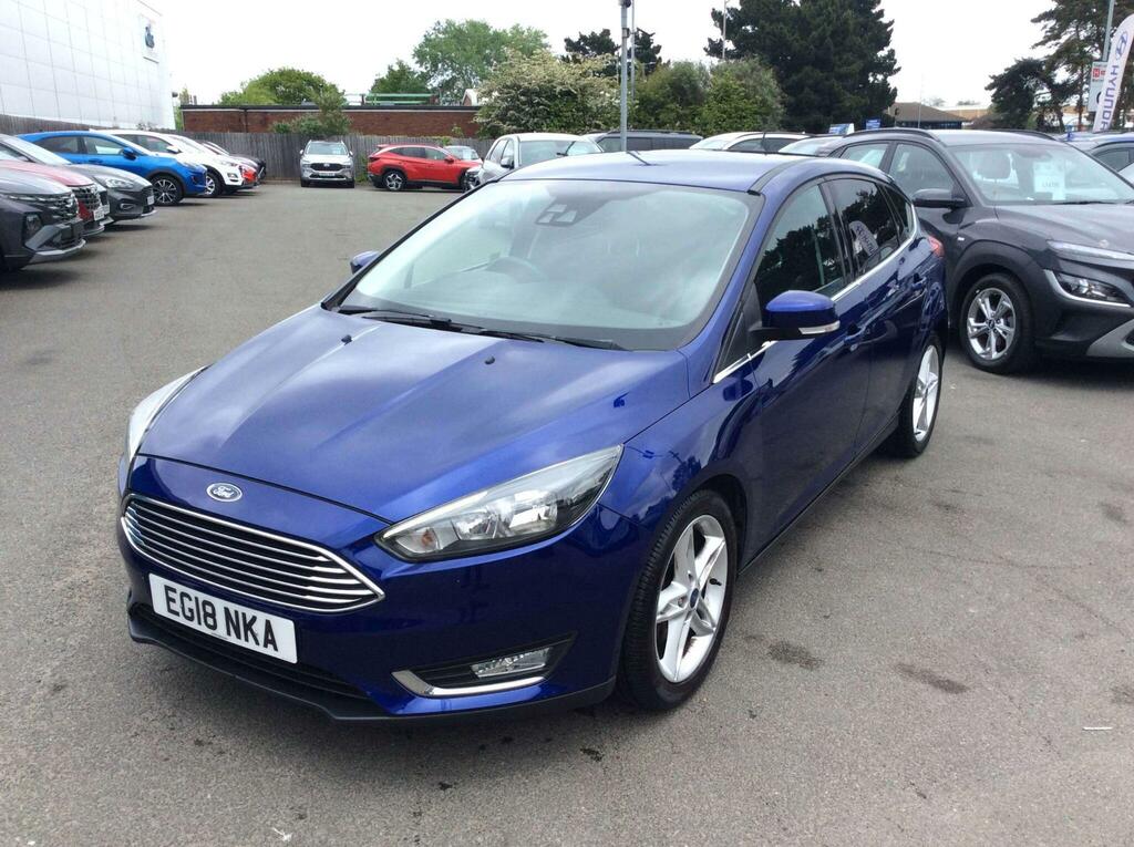 Ford Focus 1.0T Ecoboost Titanium Euro 6 Ss EG18NKA Blue #3
