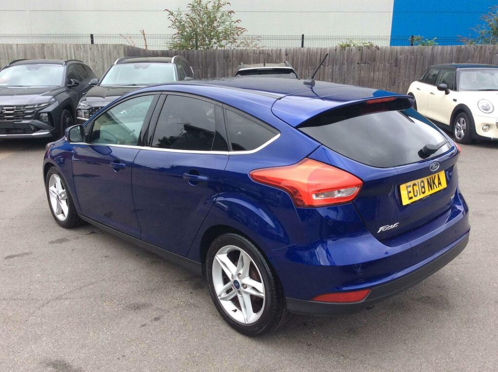 Ford Focus 1.0T Ecoboost Titanium Euro 6 Ss EG18NKA Blue #4