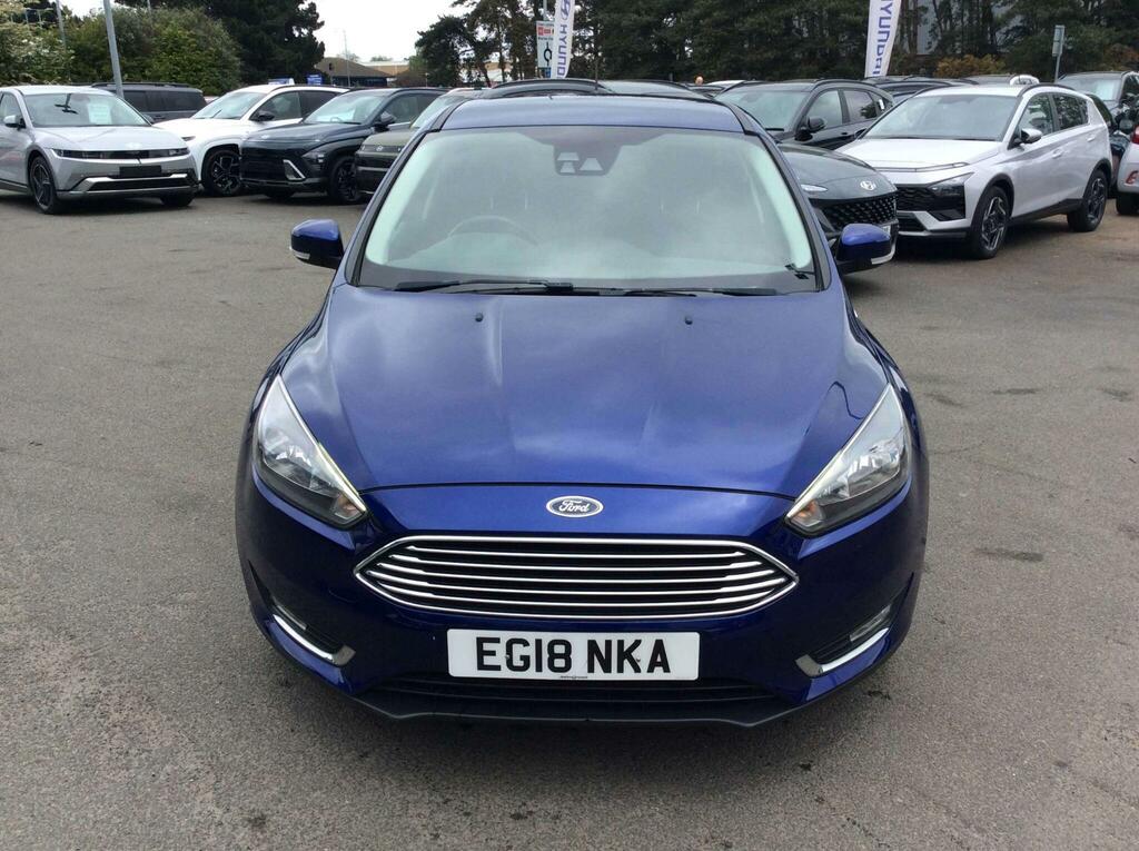 Ford Focus 1.0T Ecoboost Titanium Euro 6 Ss EG18NKA Blue #2