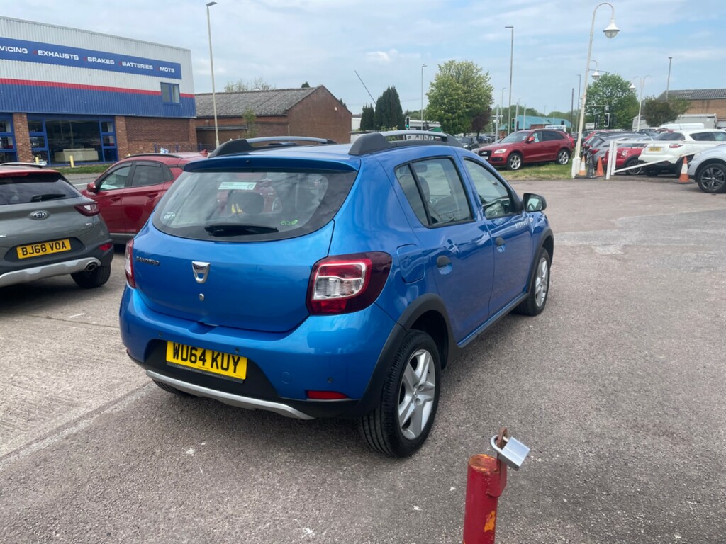 Dacia Sandero Stepway Stepway Laureate Dci WU64KUY Blue #5