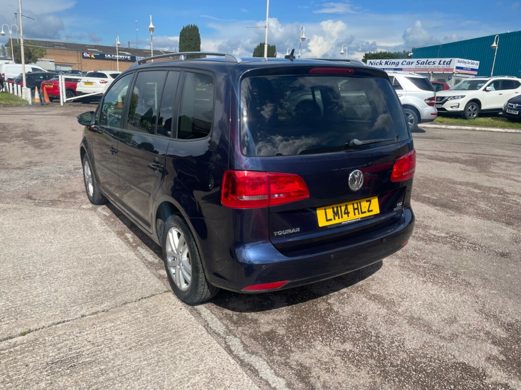 Volkswagen Touran Se Tdi Bluemotion Technology Dsg Blue #5