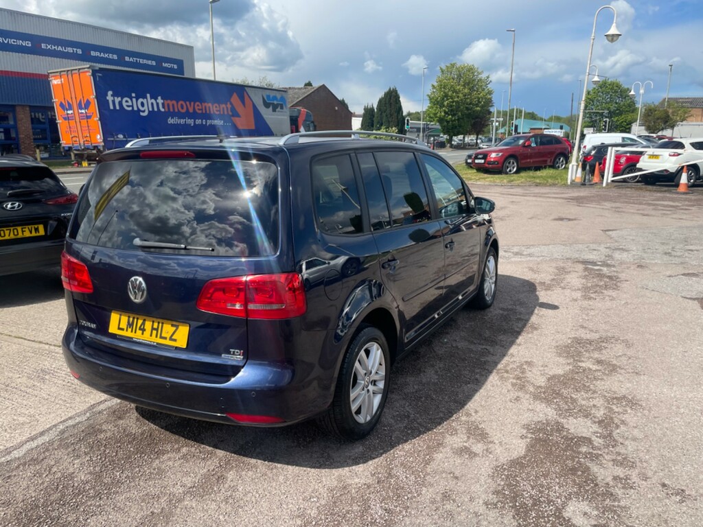 Volkswagen Touran Se Tdi Bluemotion Technology Dsg Blue #6