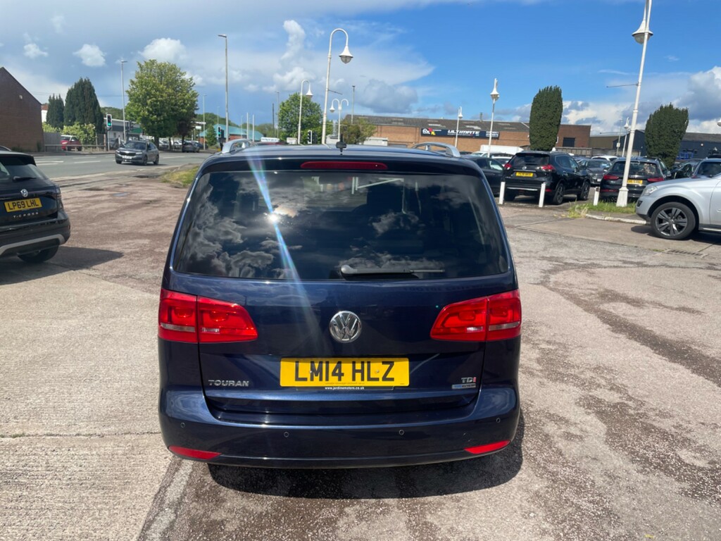 Volkswagen Touran Se Tdi Bluemotion Technology Dsg Blue #4