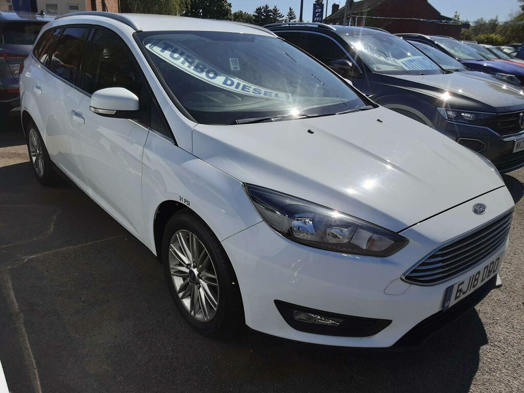 Ford Focus 1.5 Focus Zetec Edition Tdci EJ18DDO White #4
