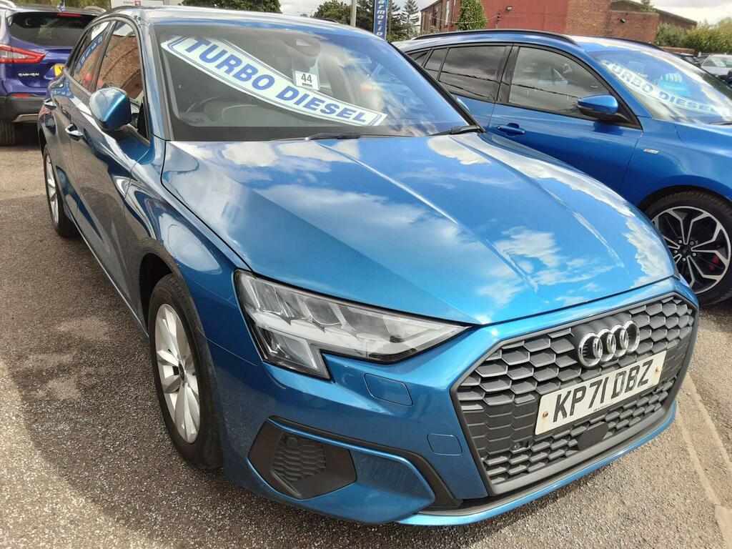 Audi A3 2.0 A3 Sportback 30 Tdi Technik KP71DBZ Blue #5