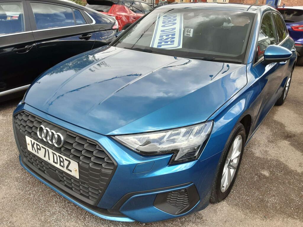 Audi A3 2.0 A3 Sportback 30 Tdi Technik KP71DBZ Blue #3