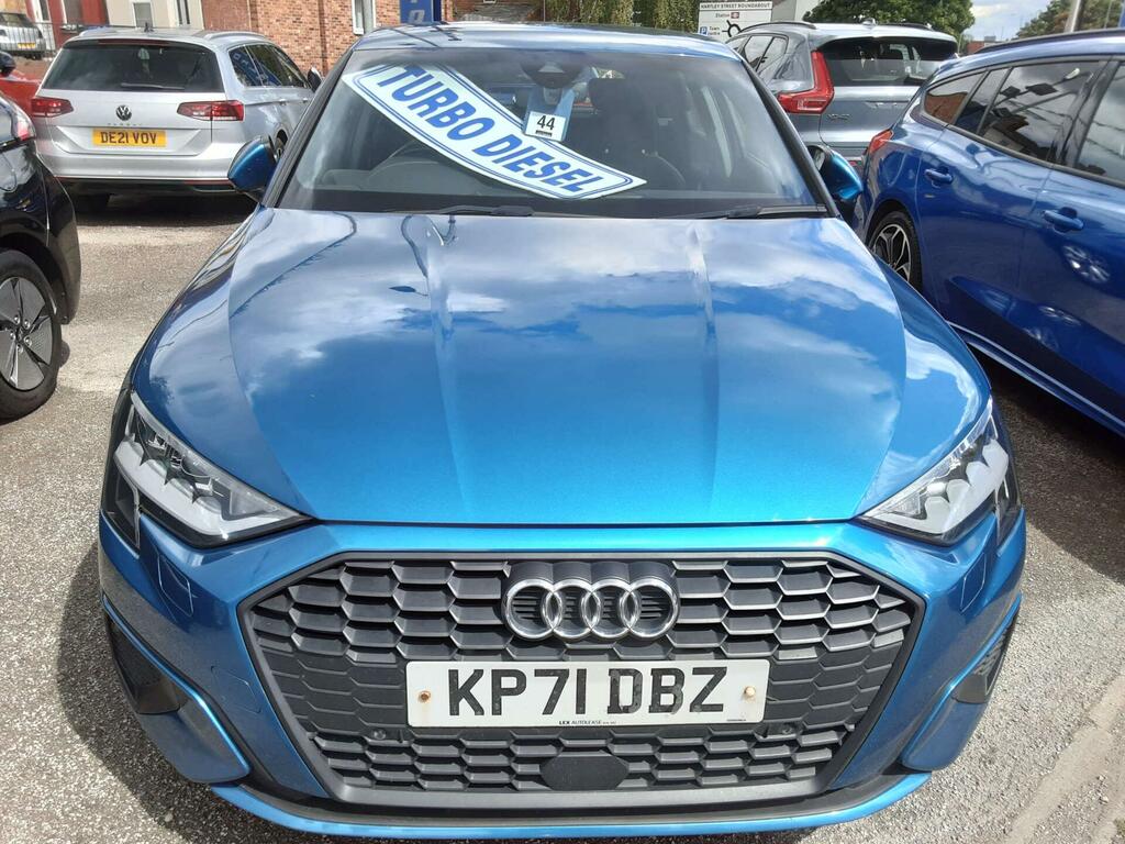 Audi A3 2.0 A3 Sportback 30 Tdi Technik KP71DBZ Blue #6