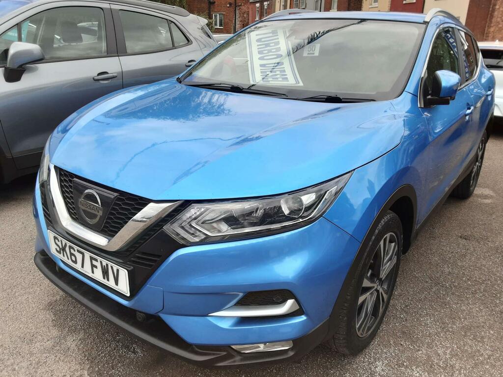 Nissan Qashqai 1.5 Qashqai N-connecta Dci SK67FWV Blue #5