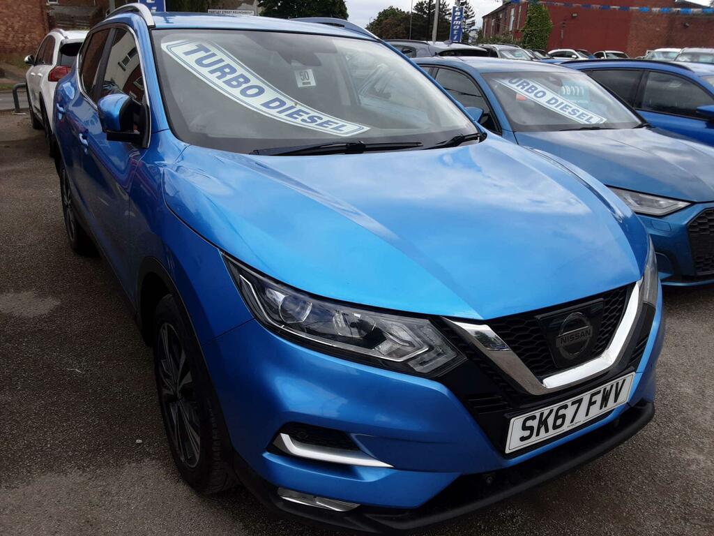 Nissan Qashqai 1.5 Qashqai N-connecta Dci SK67FWV Blue #4