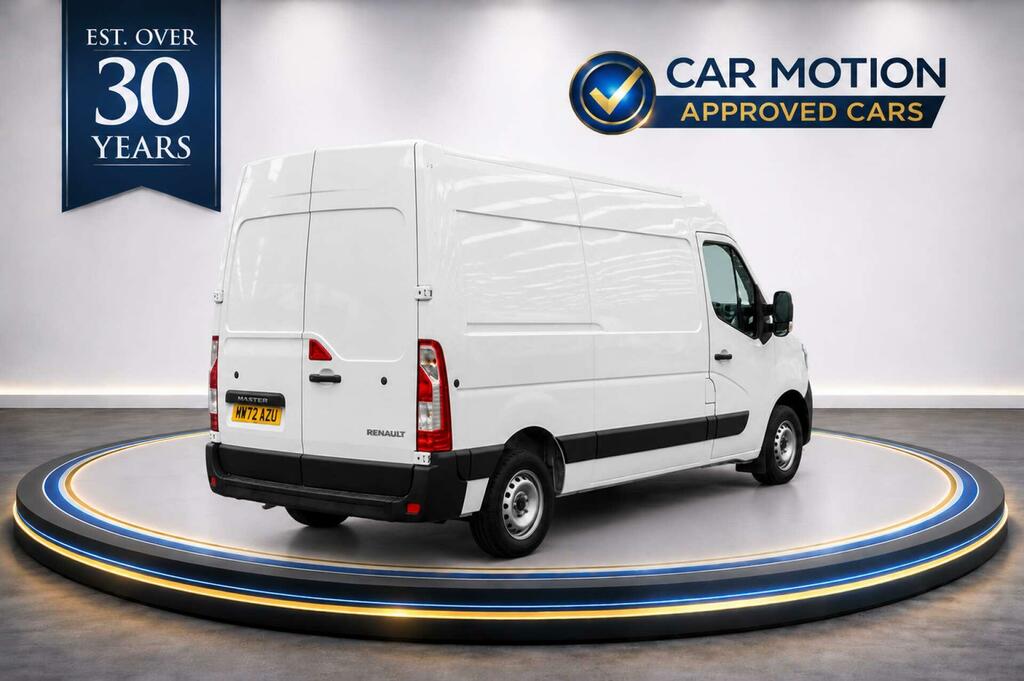 Renault Master 2.3 Master Mm35 Business Blue Dci MW72AZU White #4