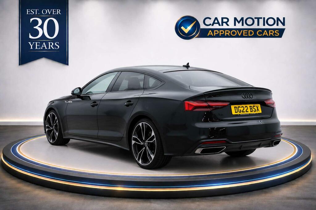 Audi A5 2.0 A5 Sportback 40 Tfsi Mhev Black Edition Semi-a DG22BSX Black #6